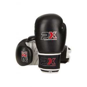 PX PX Boxhandschuhe schwarz-weiß Leder