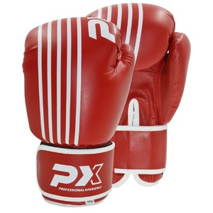 PX Boxhandschuhe SPARRING, PU rot-weiss c